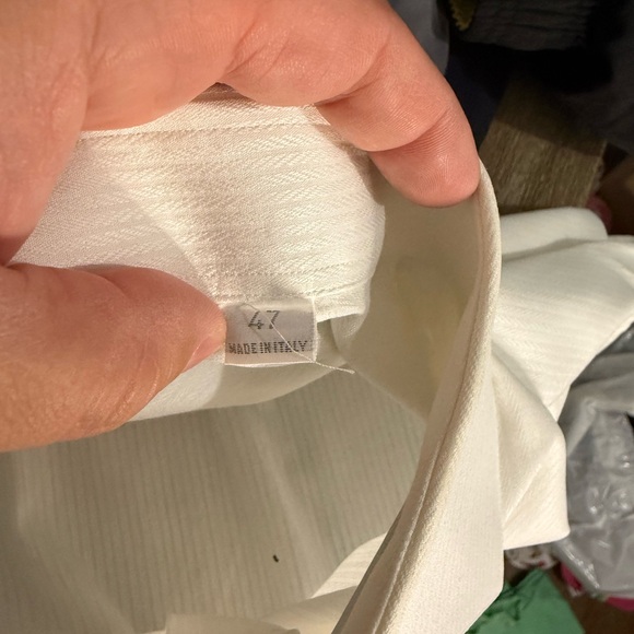 Stefano Ricci Elegant White Dress Shirt - Picture 7 of 7